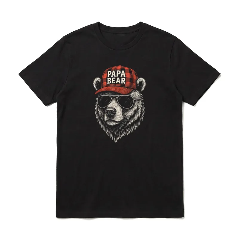 Papa Lustig Papa Geburtstag T-Shirt – Klassisches T-Shirt in Schwarz