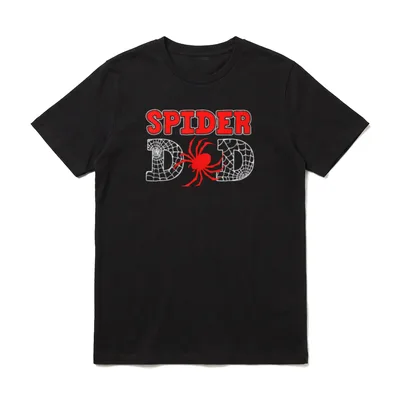 Spider Dad Spidey Geburtstag T-Shirt – Klassisches T-Shirt in Schwarz