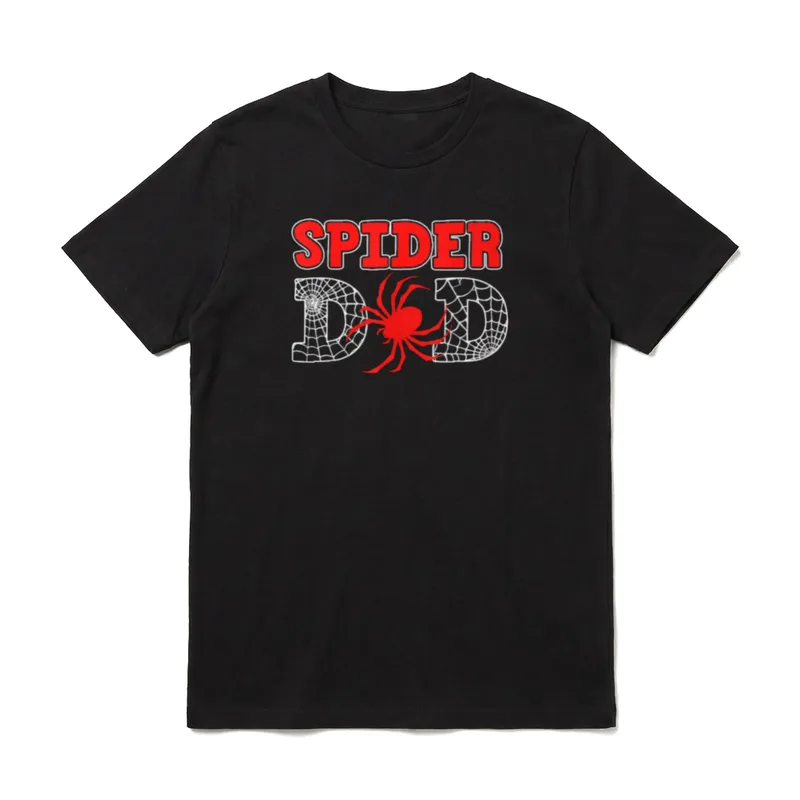 Spider Dad Spidey Geburtstag T-Shirt – Klassisches T-Shirt in Schwarz