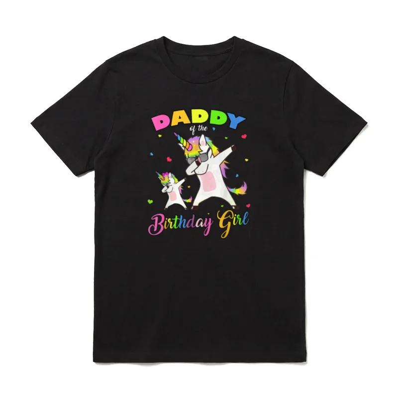 Daddy of the Birthday T-Shirt – Klassisches T-Shirt in Schwarz