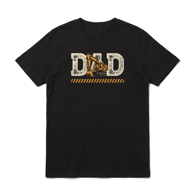 Bagger Papa Vatertag Bau T-Shirt – Klassisches T-Shirt in Schwarz