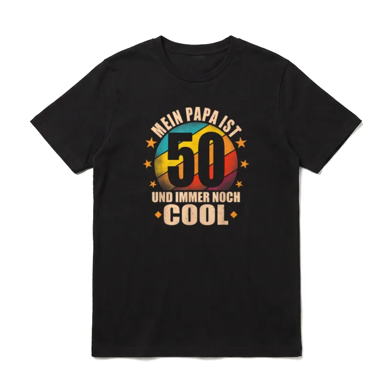 Lustiges T-Shirt zum 50 Geburtstag Damen – Klassisches T-Shirt in Schwarz