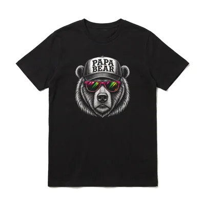 Papa Lustig Papa Geburtstag T-Shirt – Klassisches T-Shirt in Schwarz