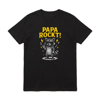 Papa Lustig Papa Geburtstag T-Shirt – Klassisches T-Shirt in Schwarz