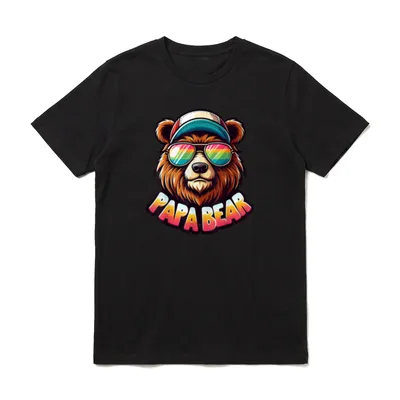 Papa Lustig Papa Geburtstag T-Shirt – Klassisches T-Shirt in Schwarz