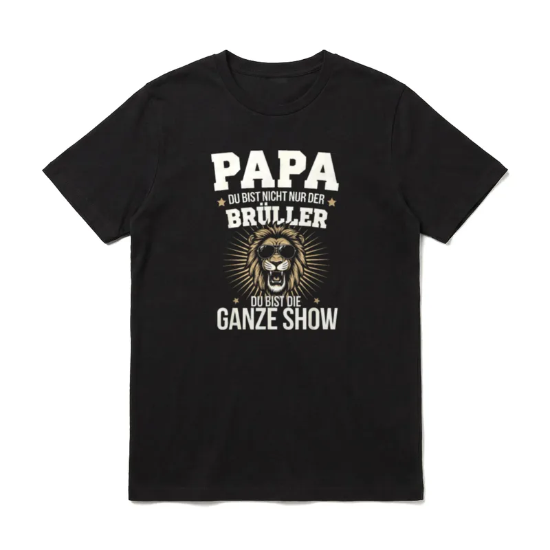 Papa Lustig Papa Geburtstag T-Shirt – Klassisches T-Shirt in Schwarz