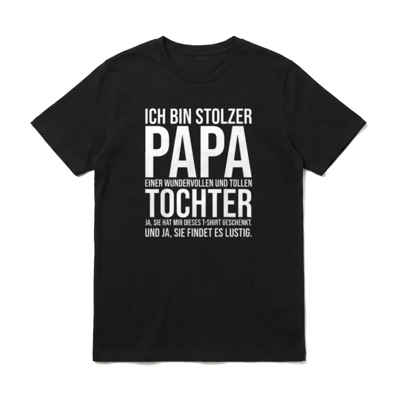 Geburtstagsgeschenk Papa T-Shirt – Klassisches T-Shirt in Schwarz