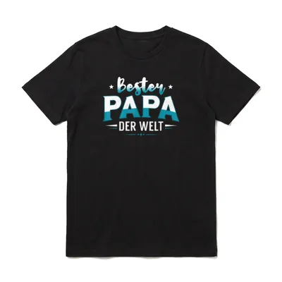 Papa Lustig Papa Geburtstag T-Shirt – Klassisches T-Shirt in Schwarz