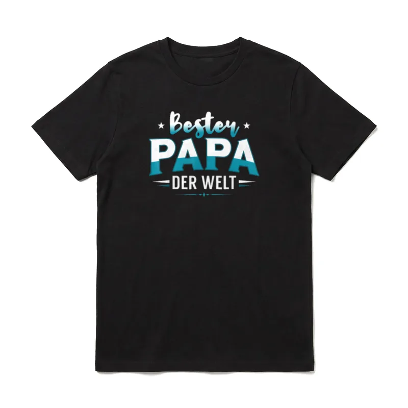 Papa Lustig Papa Geburtstag T-Shirt – Klassisches T-Shirt in Schwarz