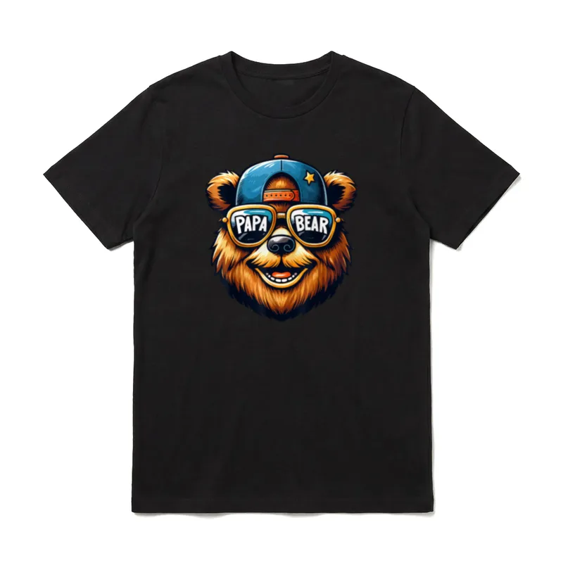 Papa Lustig Papa Geburtstag T-Shirt – Klassisches T-Shirt in Schwarz