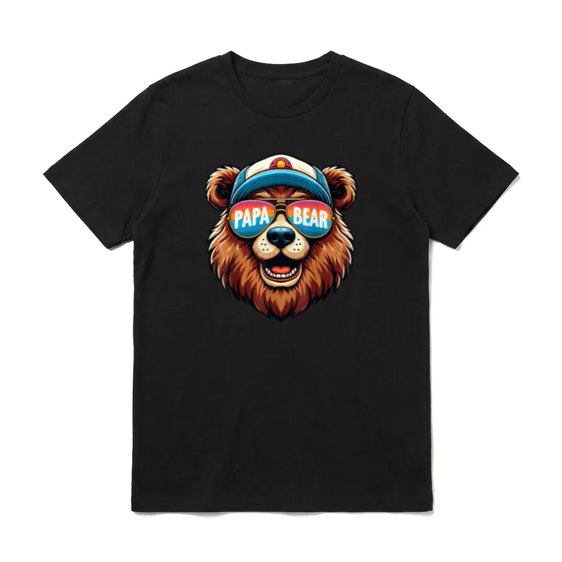 Papa Lustig Papa Geburtstag T-Shirt – Klassisches T-Shirt in Schwarz