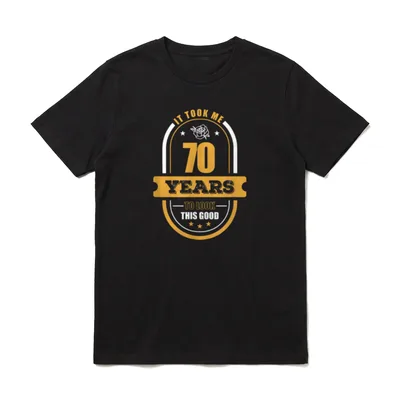 70. Geburtstag Geschenke T-Shirt – Klassisches T-Shirt in Schwarz