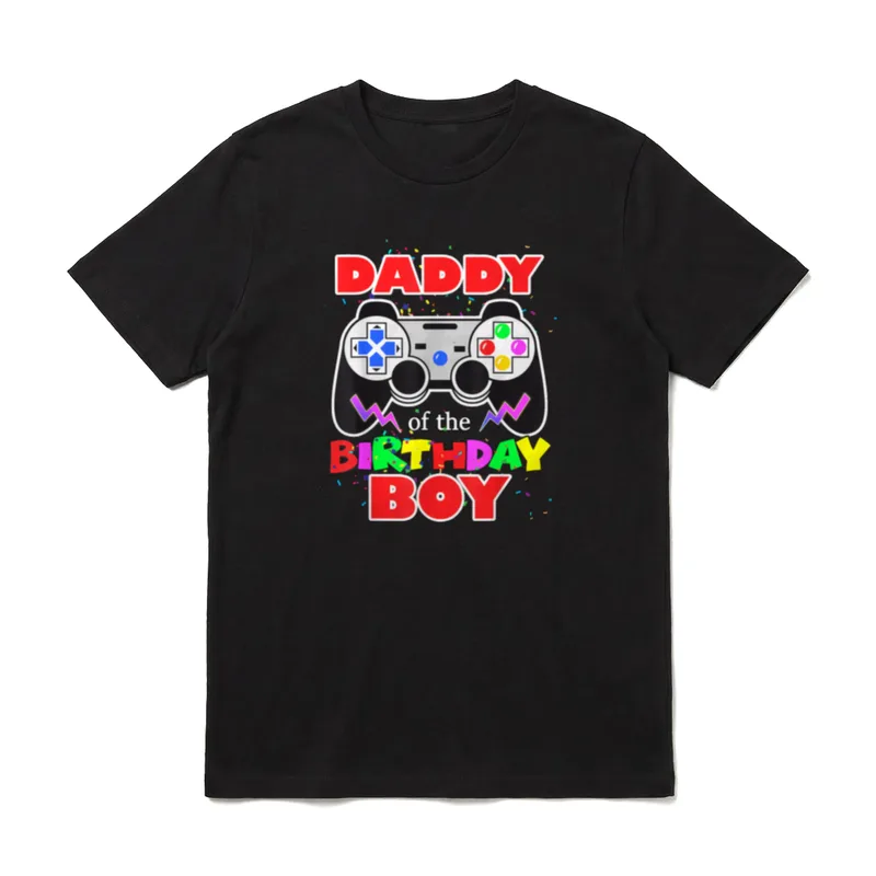 Daddy of the Birthday Boy T-Shirt – Klassisches T-Shirt in Schwarz