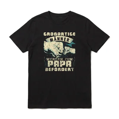 Papa Lustig Papa Geburtstag T-Shirt – Klassisches T-Shirt in Schwarz