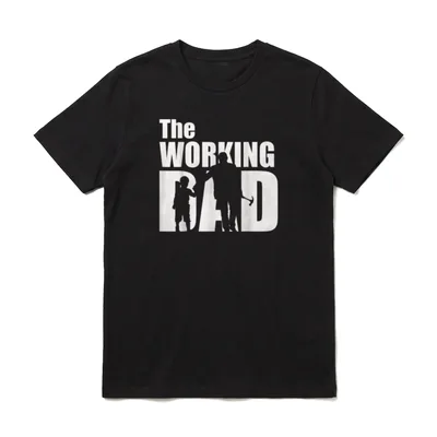 Vater Papa Vatertag Geburtstag Working T-Shirt – Klassisches T-Shirt in Schwarz