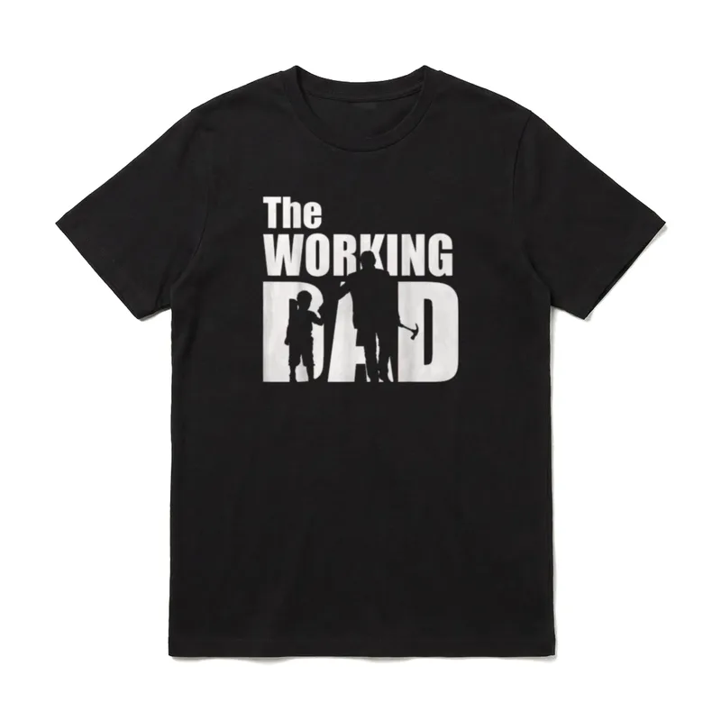 Vater Papa Vatertag Geburtstag Working T-Shirt – Klassisches T-Shirt in Schwarz