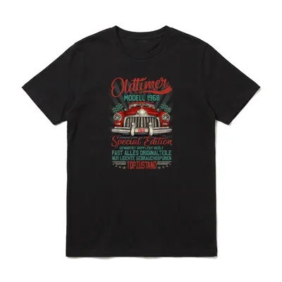 58. Geburtstag Opa Papa T-Shirt – Klassisches T-Shirt in Schwarz