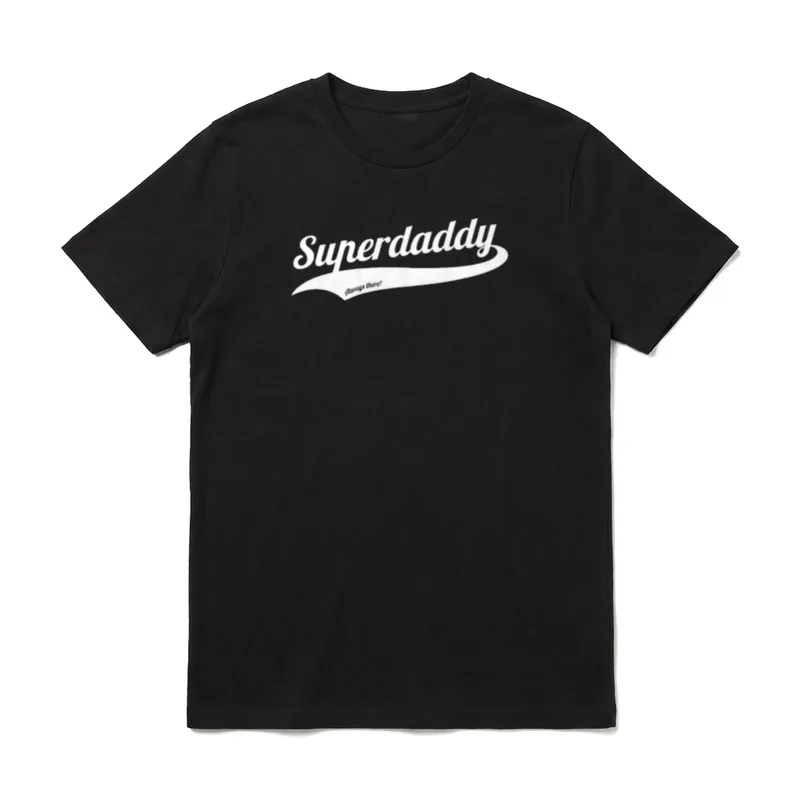 Superdaddy Papa Vatertag Geburtstag T-Shirt – Klassisches T-Shirt in Schwarz