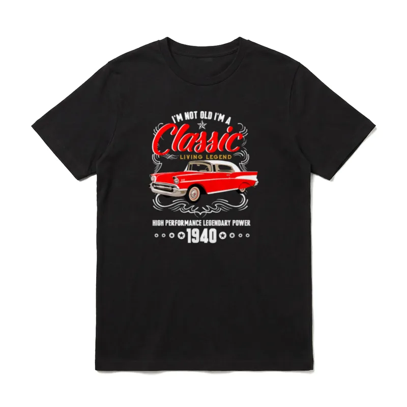 81 Geburtstag Kleid Opa T-Shirt – Klassisches T-Shirt in Schwarz