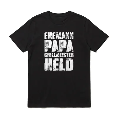 Bester Dad Vatertag Männertag T-Shirt – Klassisches T-Shirt in Schwarz
