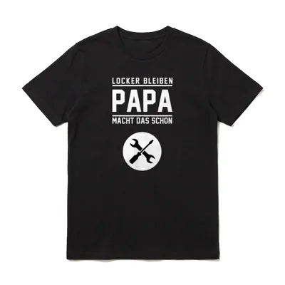 Handwerker T-Shirt Sprüche – Klassisches T-Shirt in Schwarz