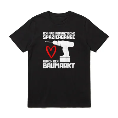 Baumarkt Vater Handwerker Werkzeug T-Shirt – Klassisches T-Shirt in Schwarz