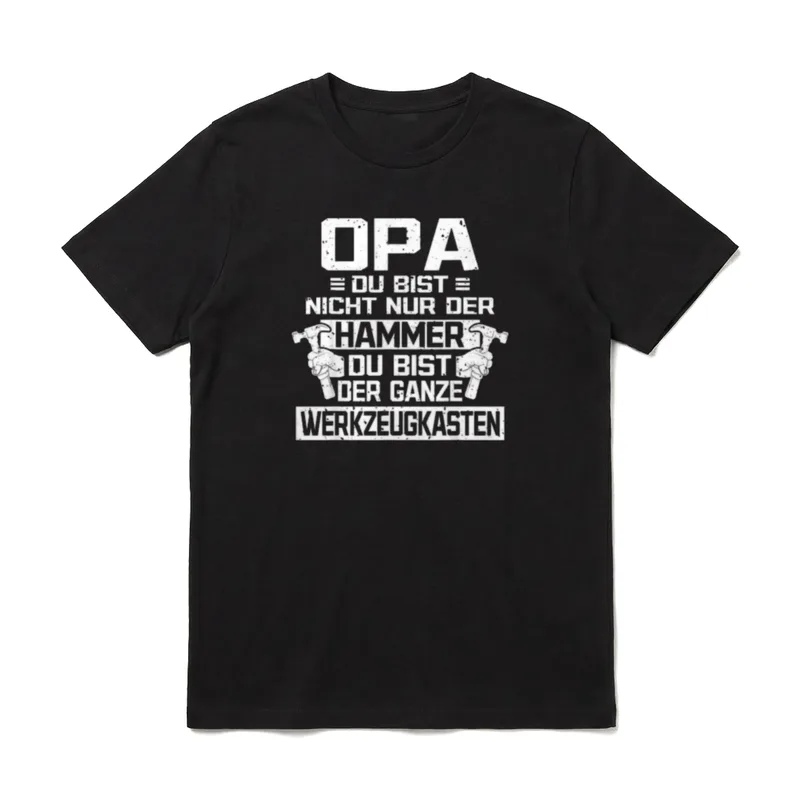 Opa du bist nicht T-Shirt – Klassisches T-Shirt in Schwarz