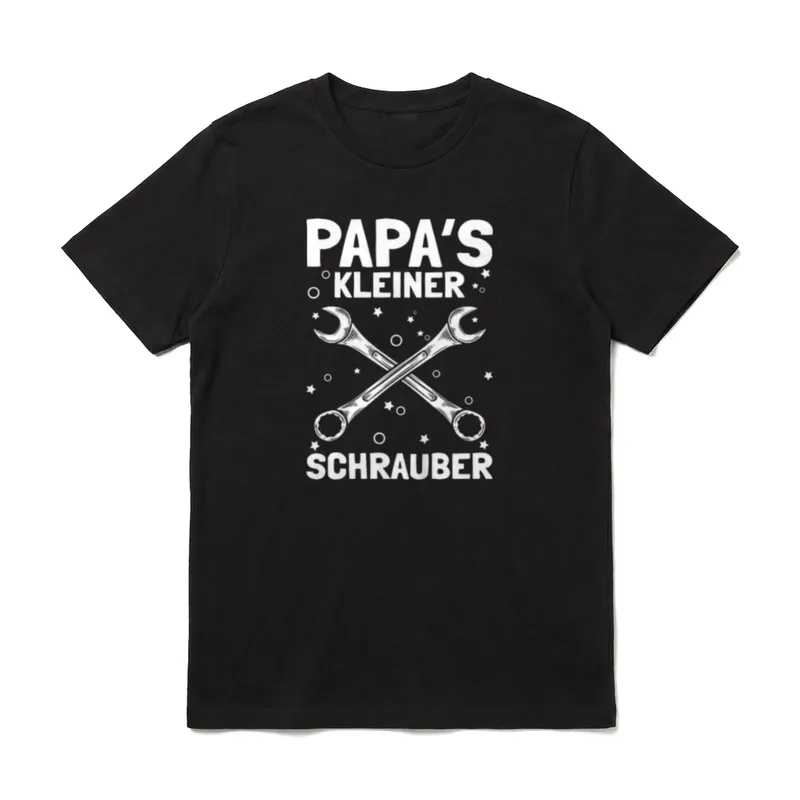 Papa's Kleiner Schrauber KFZ T-Shirt – Klassisches T-Shirt in Schwarz