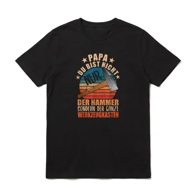 Papa du bist nicht Handwerker & Heimwerker T-Shirt – Klassisches T-Shirt in Schwarz