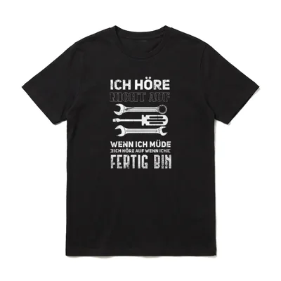 Handwerker Papa Werkzeug Werkstatt T-Shirt – Klassisches T-Shirt in Schwarz