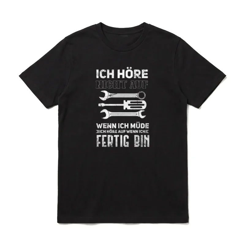 Handwerker Papa Werkzeug Werkstatt T-Shirt – Klassisches T-Shirt in Schwarz