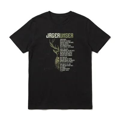 Lustige Jäger Bekleidung Jagdkleidung T-Shirt – Klassisches T-Shirt in Schwarz