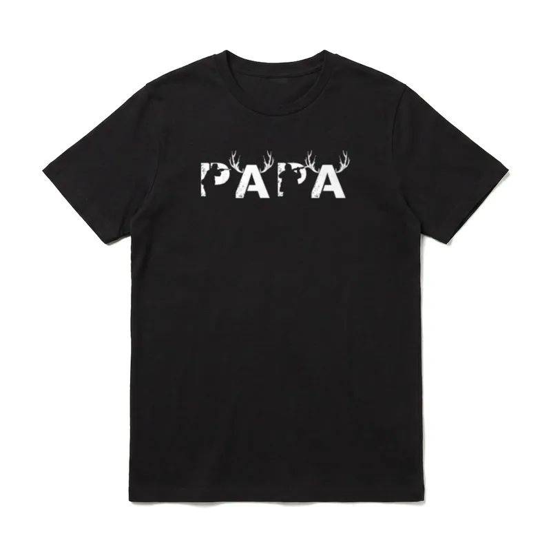 Jagen Papa Jagd Vatertag T-Shirt – Klassisches T-Shirt in Schwarz