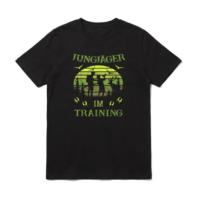 Jäger Papa und Sohn Jungjäger T-Shirt – Klassisches T-Shirt in Schwarz