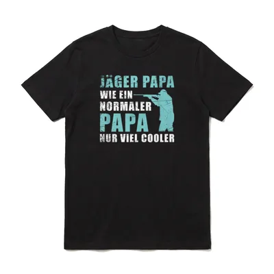 Vatertag Jagd für Papas T-Shirt – Klassisches T-Shirt in Schwarz