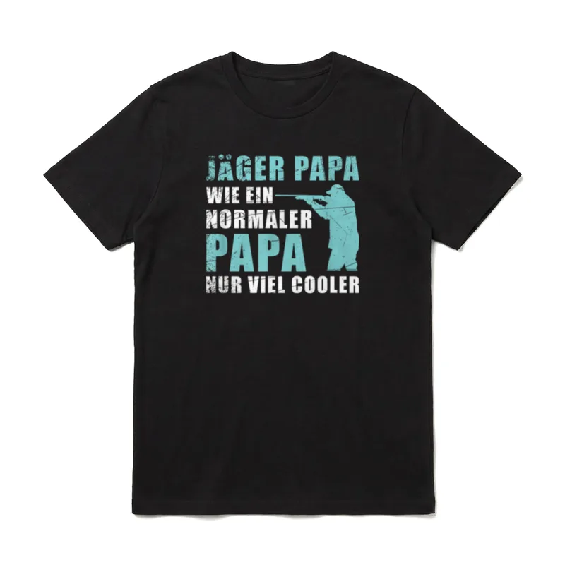 Vatertag Jagd für Papas T-Shirt – Klassisches T-Shirt in Schwarz