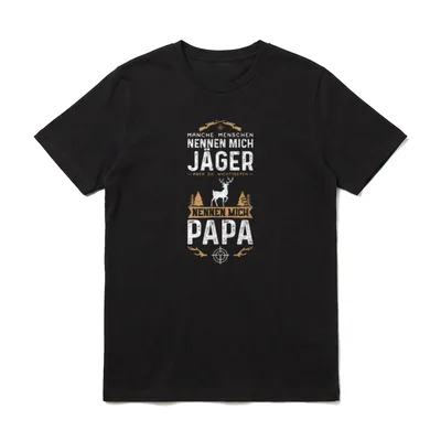 Manche Menschen Nennen Mich T-Shirt – Klassisches T-Shirt in Schwarz