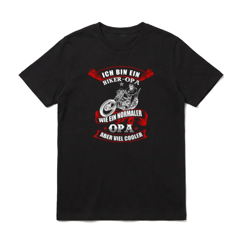 Enduro Lustig Bikerstyle Chopper T-Shirt – Klassisches T-Shirt in Schwarz