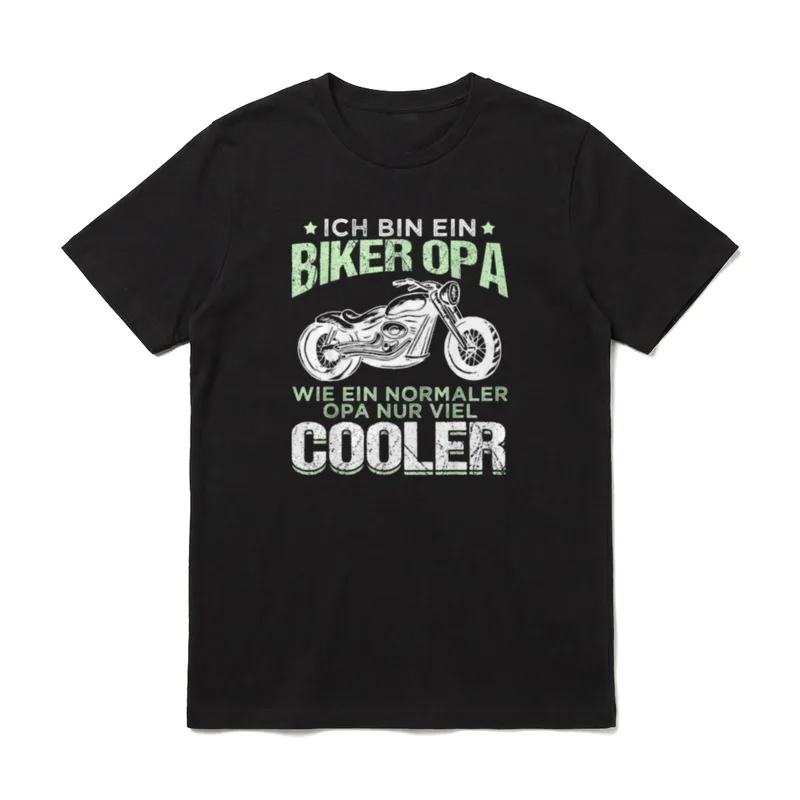 Lustig Motorrad Ich bin T-Shirt – Klassisches T-Shirt in Schwarz