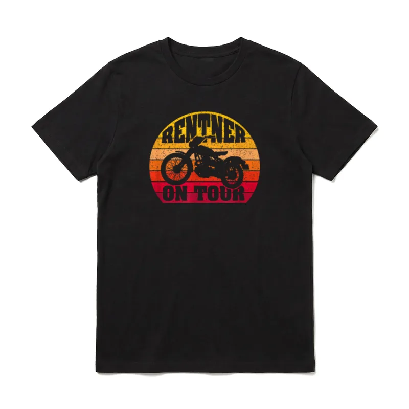 Rentner on Tour Senioren T-Shirt – Klassisches T-Shirt in Schwarz