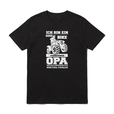 Quad Fahrer Offroad Biker T-Shirt – Klassisches T-Shirt in Schwarz