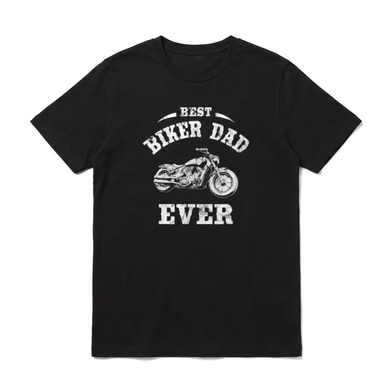 Papa Motorrad Opa Motorradfahrer T-Shirt – Klassisches T-Shirt in Schwarz