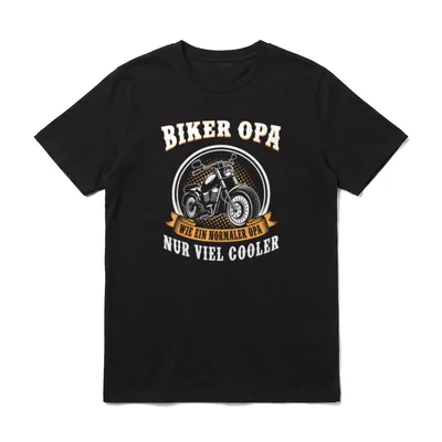 Coole Biker Sprüche Geschenkideen T-Shirt – Klassisches T-Shirt in Schwarz