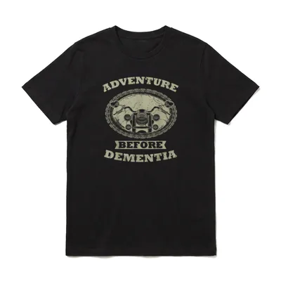 BIKER OPA Motorrad Männer T-Shirt – Klassisches T-Shirt in Schwarz