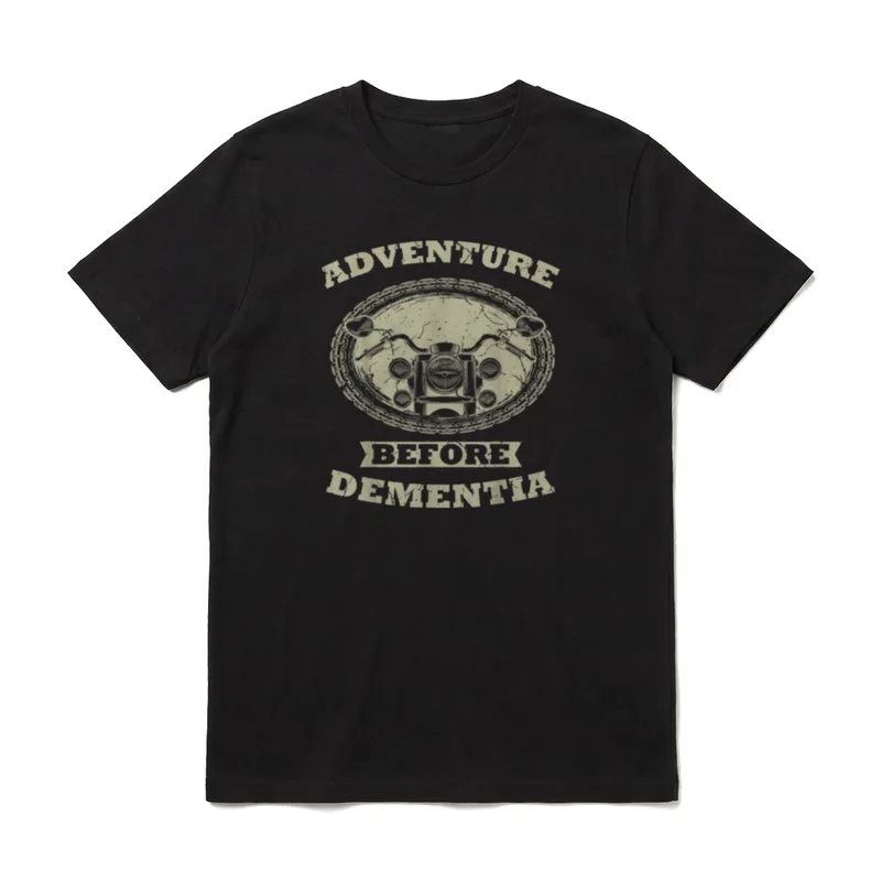 BIKER OPA Motorrad Männer T-Shirt – Klassisches T-Shirt in Schwarz
