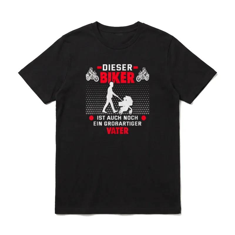 Vatertag Dieser Biker ist T-Shirt – Klassisches T-Shirt in Schwarz