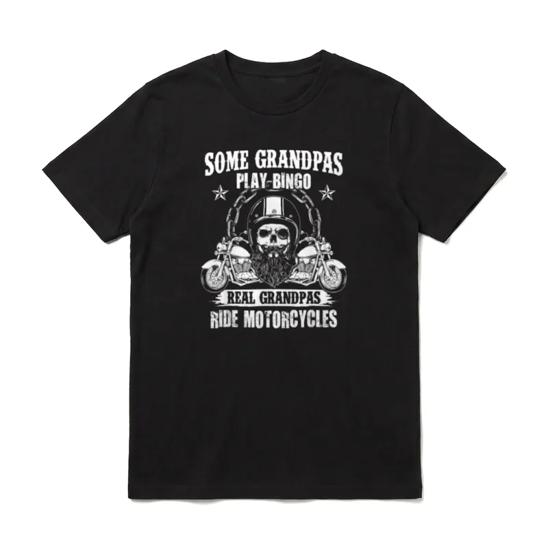 Einige Opas spielen Bingo T-Shirt – Klassisches T-Shirt in Schwarz
