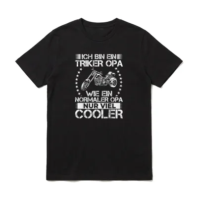 Trike Dreirad Triker Trike T-Shirt – Klassisches T-Shirt in Schwarz
