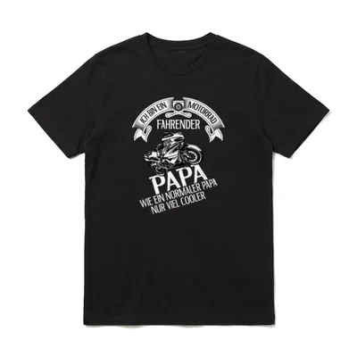 Chopper Motocross Ich bin T-Shirt – Klassisches T-Shirt in Schwarz