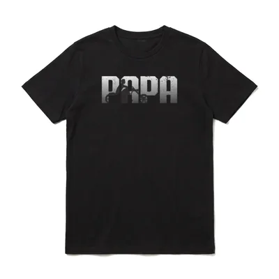 Vatertag Motorrad Papa Biker T-Shirt – Klassisches T-Shirt in Schwarz
